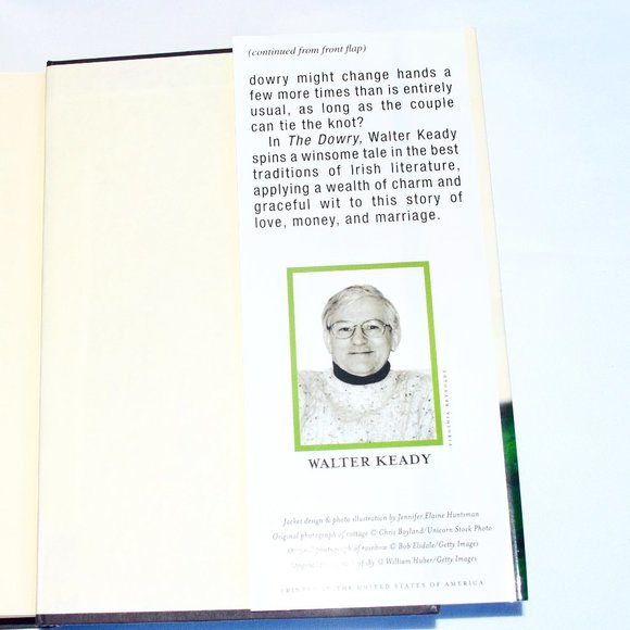The Dowry:  A Novel of Ireland Large Print Hardcover Book By Walter Keady - Picture 6 of 11